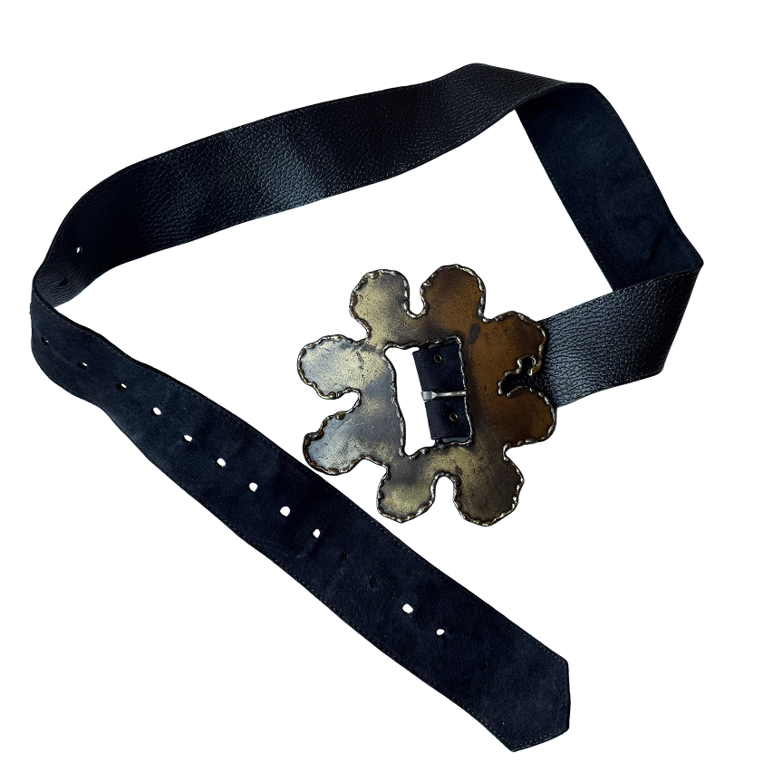 90s Statement Oversized Buckle Belt