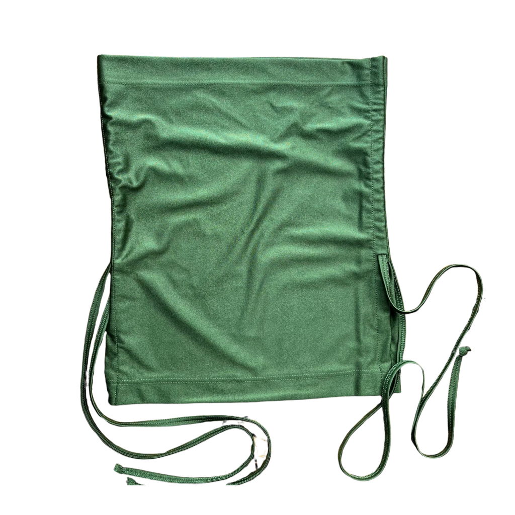 Ruched Crop Boobtube - Khaki