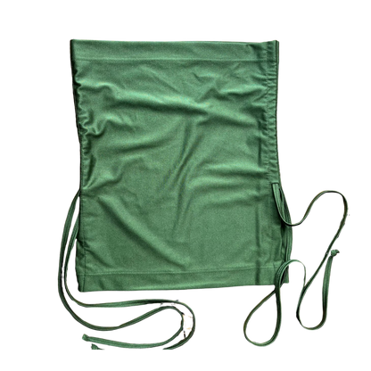 Ruched Crop Boobtube - Khaki
