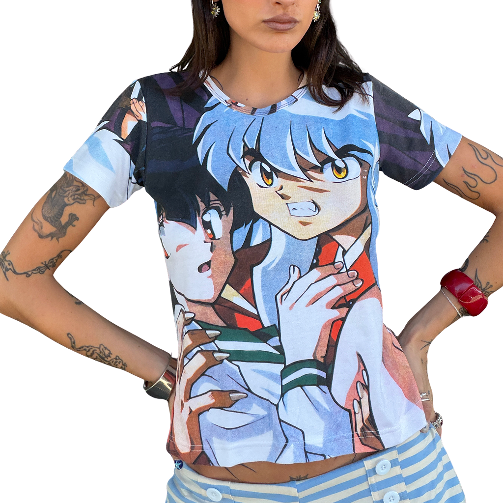 InuYasha & Kagome Anime Tee