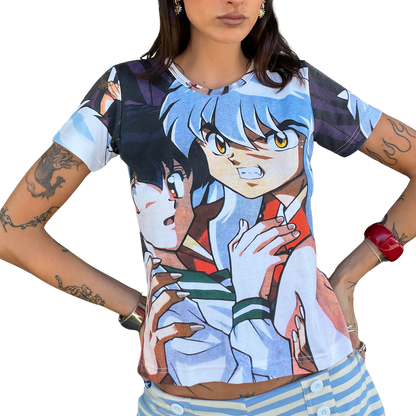 InuYasha & Kagome Anime Tee