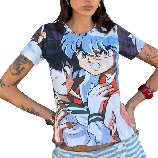 InuYasha & Kagome Anime Tee