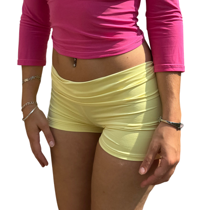 Slinky shorts - Lemon