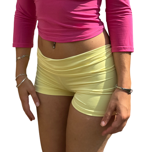 Slinky shorts - Lemon
