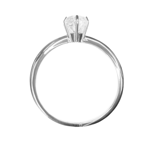 The Big Ring Silver Necklace