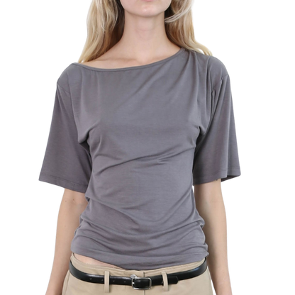 Slouch Tee - Charcoal