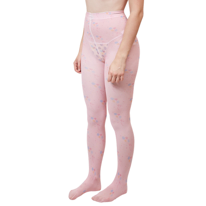 Party pantyhose - Pink