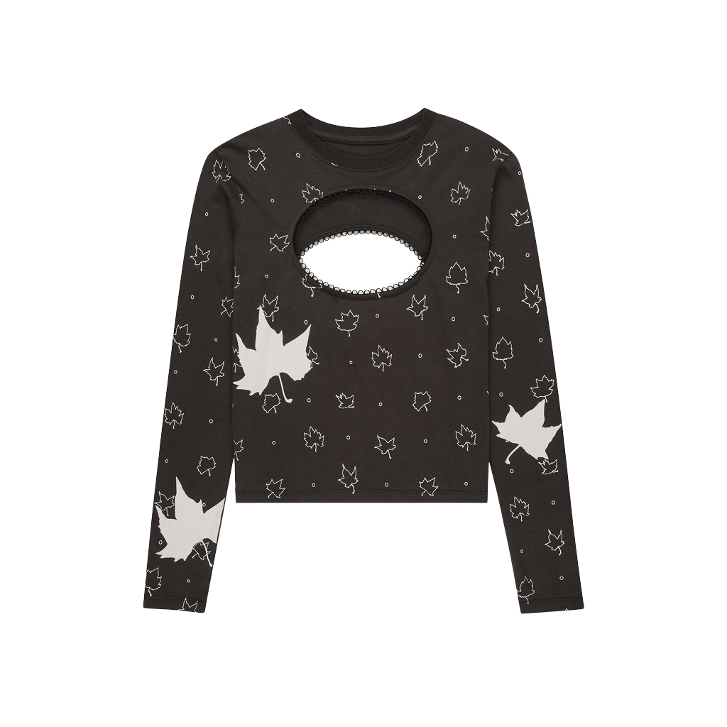 Logo Removal Long Sleeve - Moonless Night