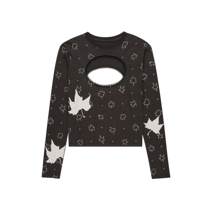 Logo Removal Long Sleeve - Moonless Night