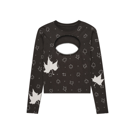 Logo Removal Long Sleeve - Moonless Night