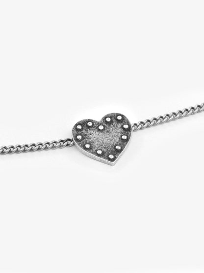 Heavy Metal Heart Necklace