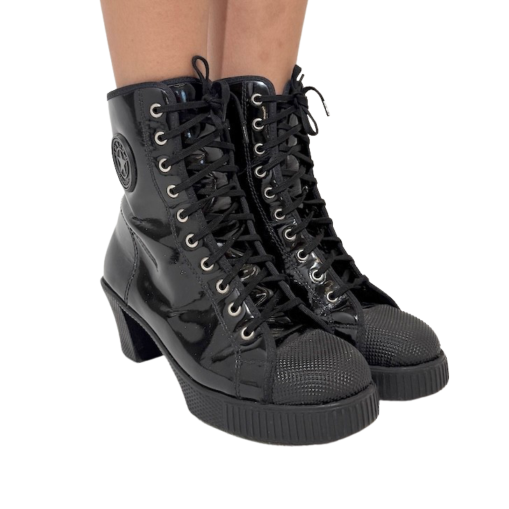 Jean Paul Guiltier JPG Junior Patient Lace Up Boots