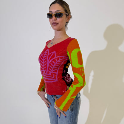 Custo Barcelona Techni Colour Top