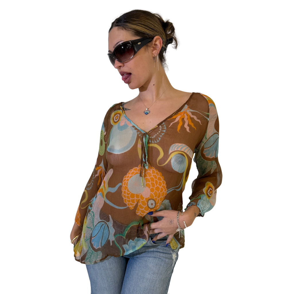 Silk Miss Sixy Top