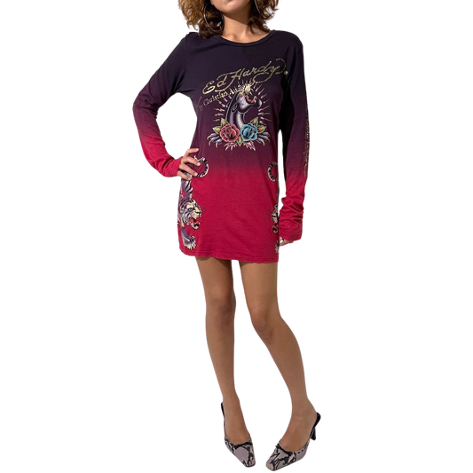 Ed Hardy Kills Tee Dress