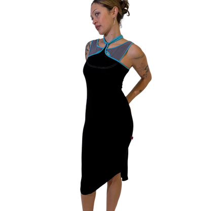 Cyber Punk Detailed Dress