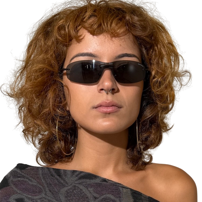 Vintage Polo Sport Y2K frameless Sunglasses
