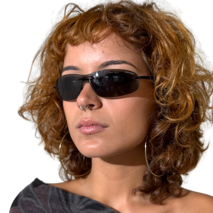 Vintage Polo Sport Y2K frameless Sunglasses