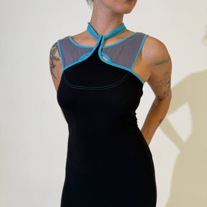 Cyber Punk Detailed Dress