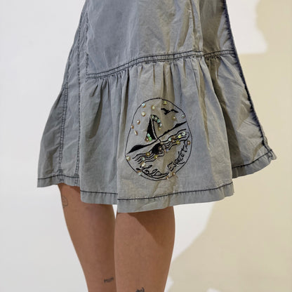 Urban Grey Midi Dress