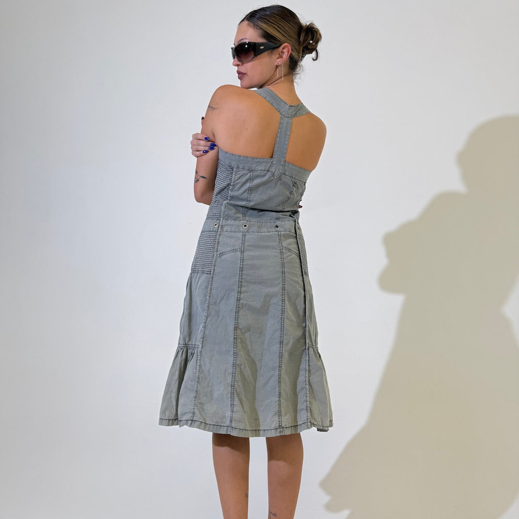 Urban Grey Midi Dress