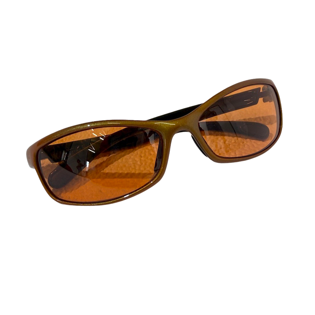 Sporty Metallic Speed Sunglasses