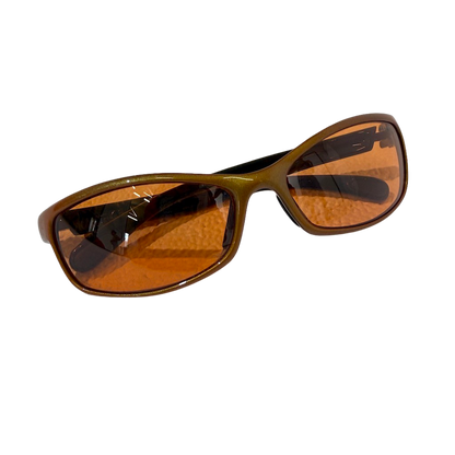 Sporty Metallic Speed Sunglasses
