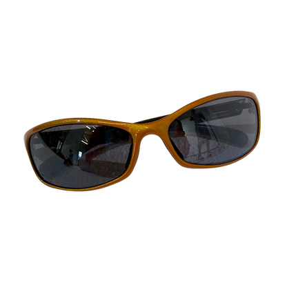 Sleek Metallic Speed Sunglasses