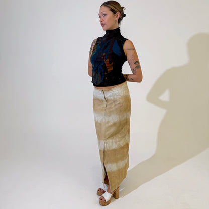 REMAIN Birger Christensen leather maxi skirt