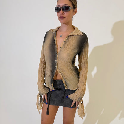 Crinkle Therm Y2K Shirt