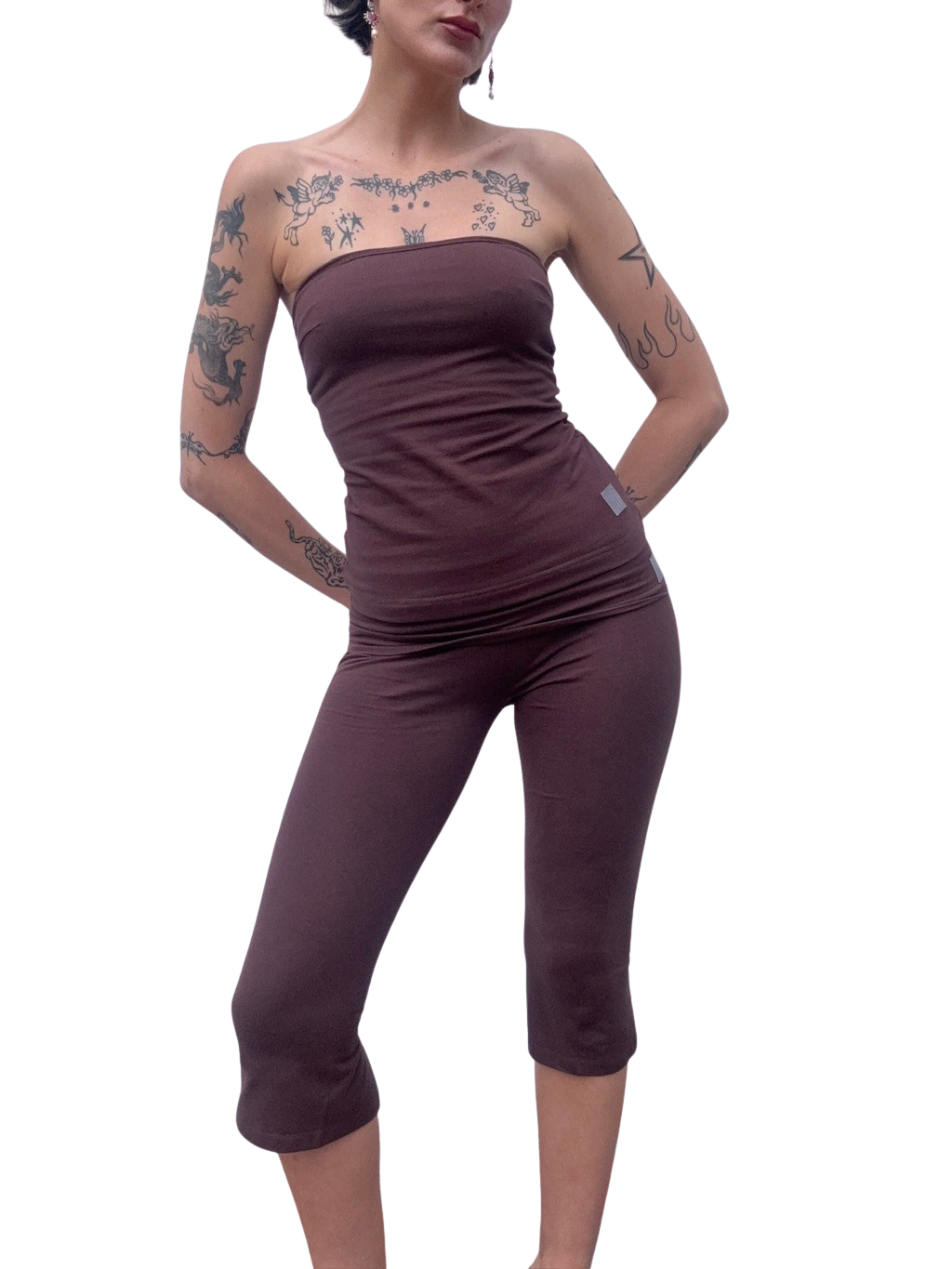 Jasmine Capri - Brown