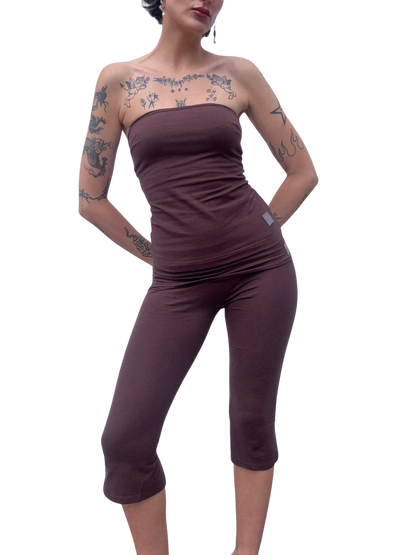 Jasmine Capri - Brown