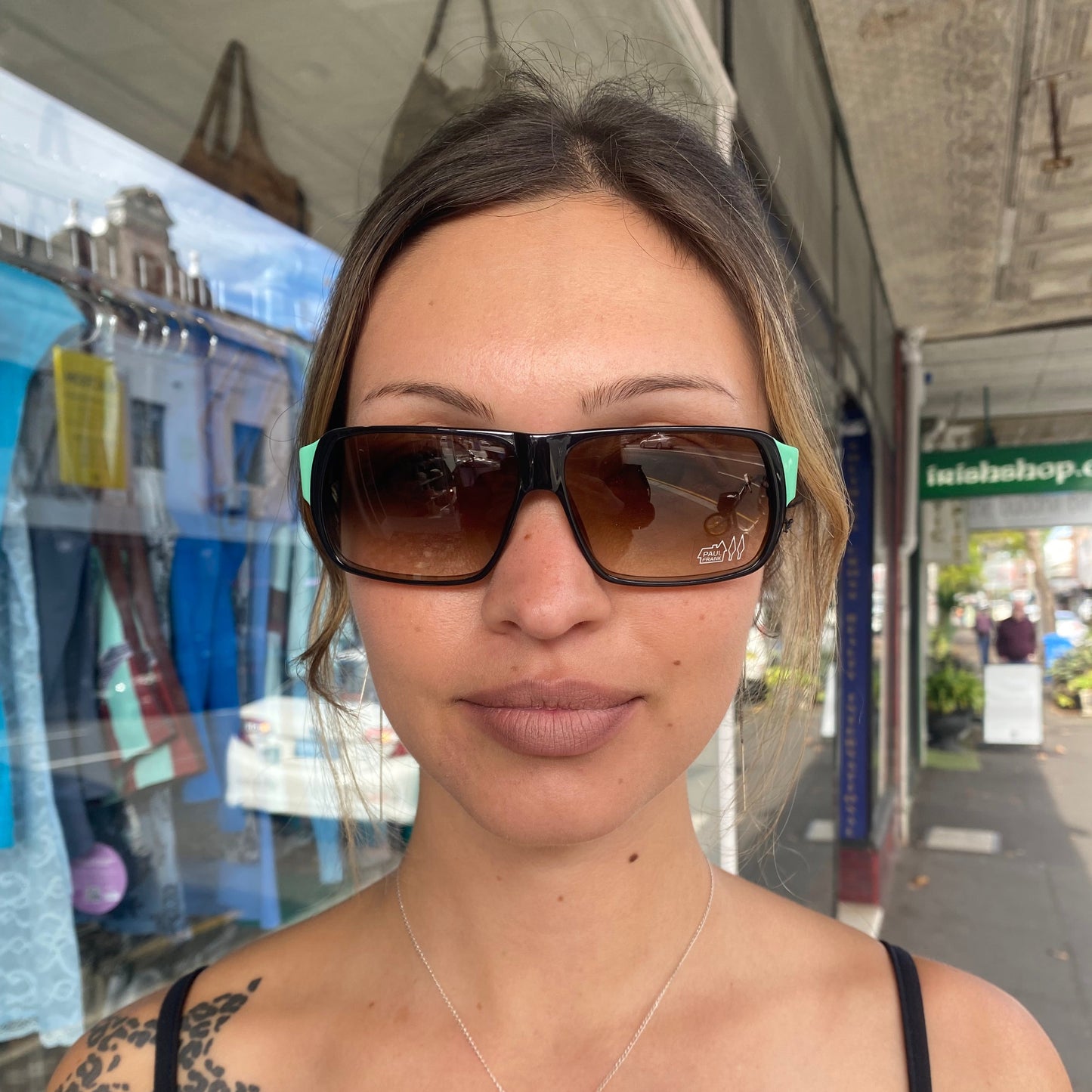 Mint Trim Paul Frank Deadstock Sunglasses