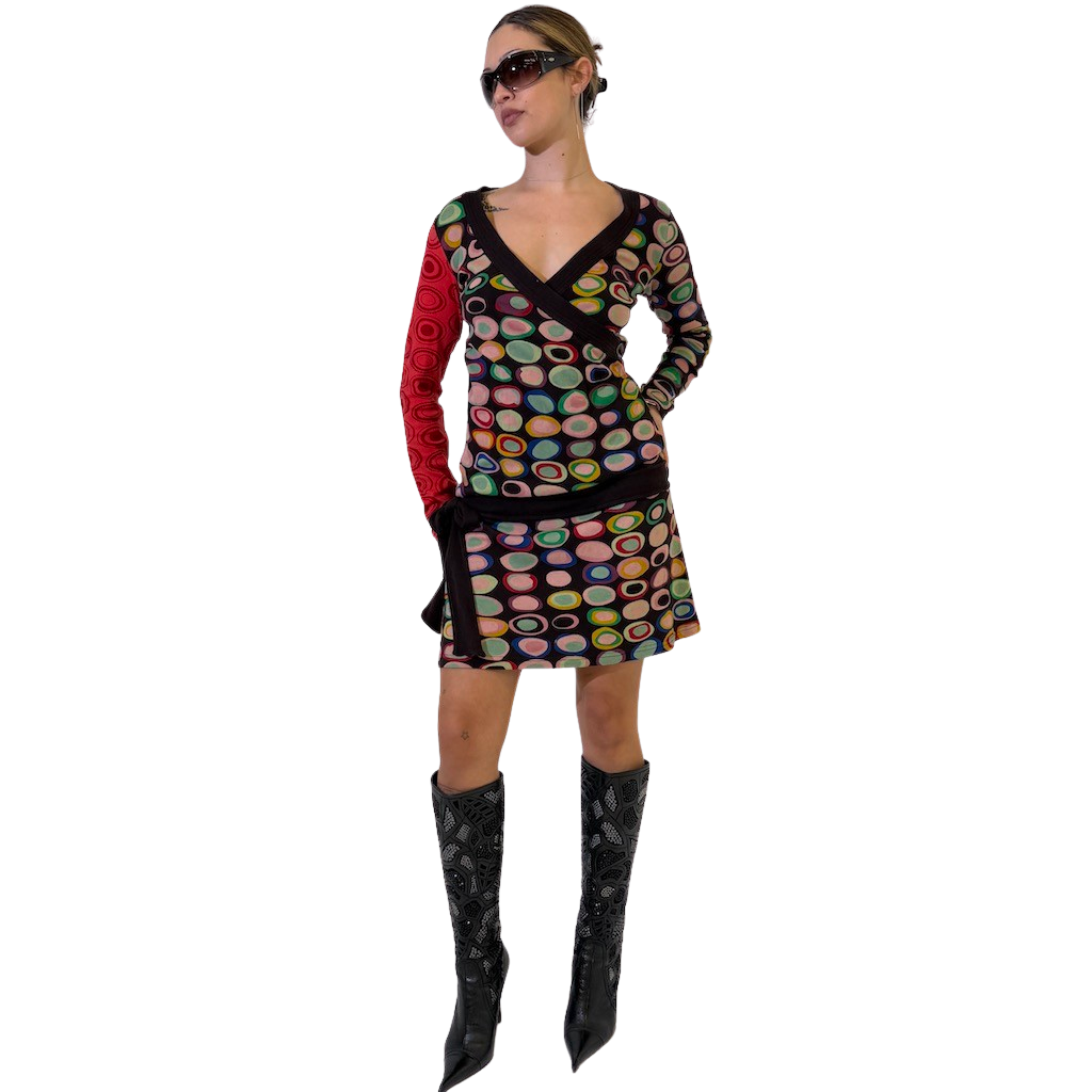 Desigual Colourful Mini Dress