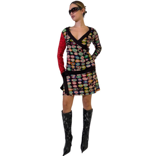 Desigual Colourful Mini Dress