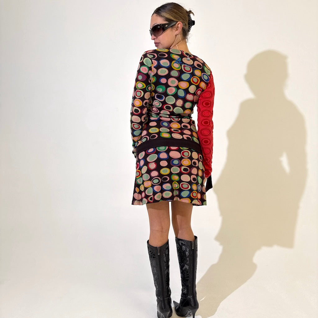 Desigual Colourful Mini Dress
