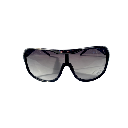 Base Babe Silver Top Wrap Sunglasses
