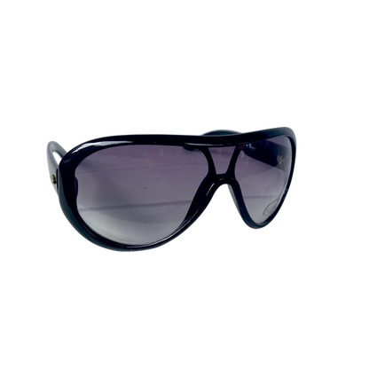 Base Babe Black Wrap Sunglasses