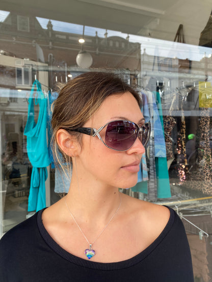 Deadstock Silver Frame Diva Sunglasses
