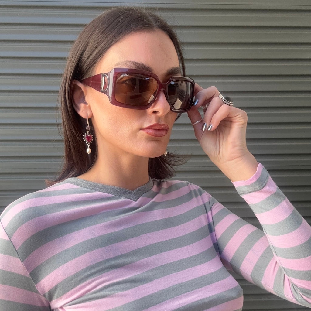 MAKO Vintage Large Square Sunglasses