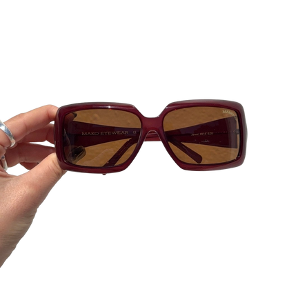 MAKO Vintage Large Square Sunglasses