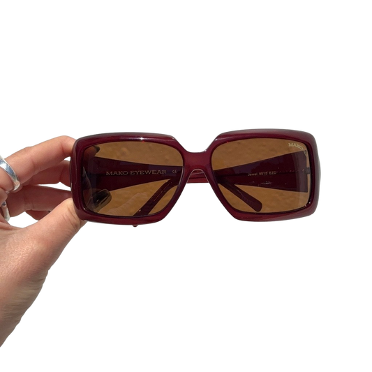 MAKO Vintage Large Square Sunglasses