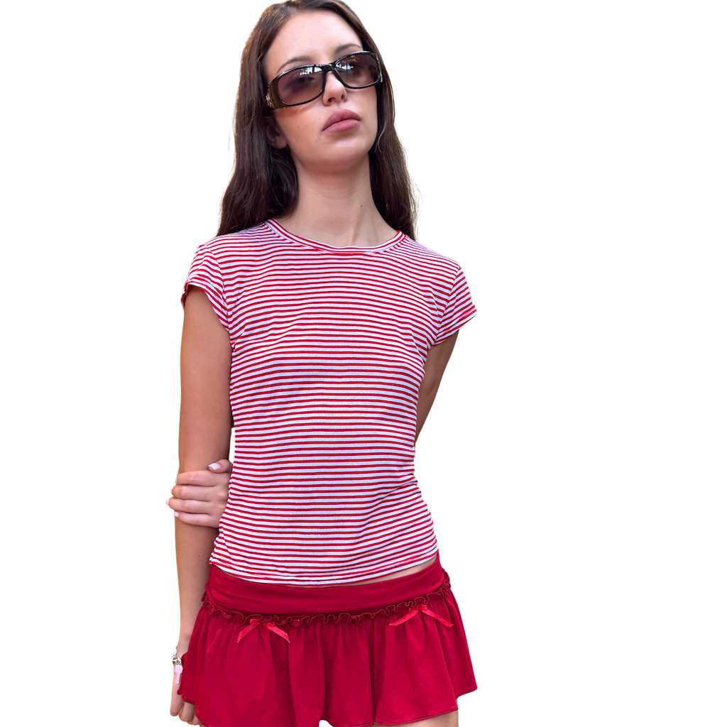 Soft Cherry Baby Tee