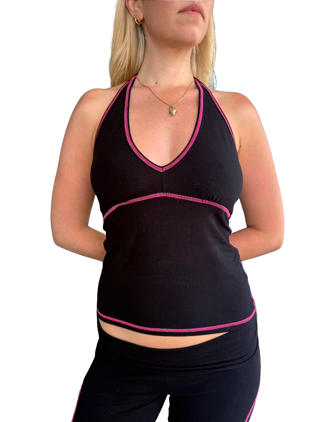 Very Fast Halter Top - Black