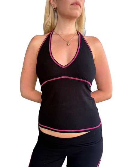 Very Fast Halter Top - Black