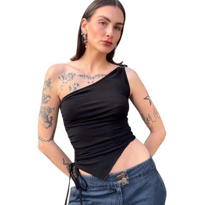 Party One Shoulder Top
