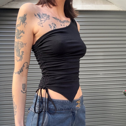 Party One Shoulder Top
