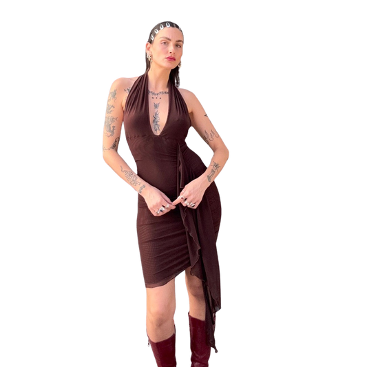 Babylon Dress - Brown