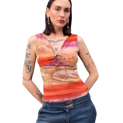 Sunrise Urban Mesh Tank