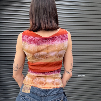 Sunrise Urban Mesh Tank